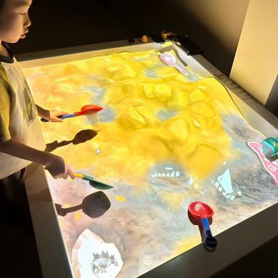 China 3D Holographic Projection Indoor Sand Table Interactive Gaming Projector System Interactive Projection Game for sale