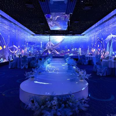 China Northern Lights 3D Holographic Projection Interactive Gaming Projector for sale