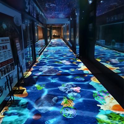 China Immersive Interactive Gaming Projector System Fun Interactive Floor Games for sale