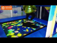 Integrated All-In-One Interactive Projection Game Trampoline For Projection Park