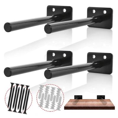 China (Others) Firm Adjustable Steel Floating Shelves Wall Brackets And Shelf for sale