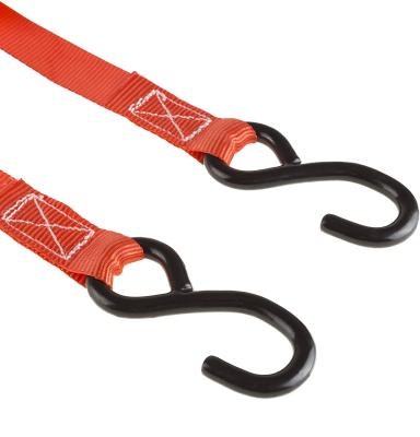 China Popular Freestyle Vehicle S Ratchet Tie Down Straps for sale