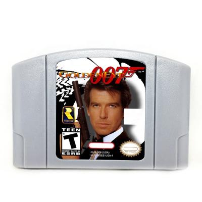 China In USA Version Current English Retro Video Games Cards N64 Games Golden Eye 007 SFN6403 for sale