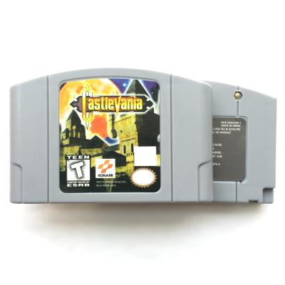 China In USA Version Fluent English Retro Video Games Cards N64 Castlevania Games SFN6403 for sale