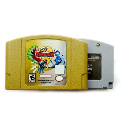 China In USA Version Fluent English Retro Video Games Cards N64 Games Pokemon Stage 2 SFN6402 for sale