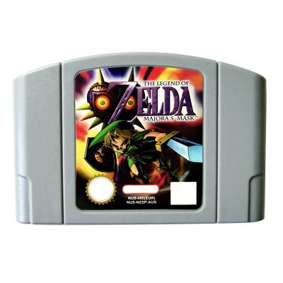 China In English Majora's Mask PAL EUR Version Universal Video Game Card N64 Games The Legend of Zelda SFN6403 for sale