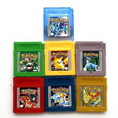 China In Stock Yellow Red Gold Crystal Blue Green Gameboy GBC Version pokemon pokemon trading cards SFGBC01 for sale