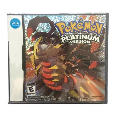 China Pokemon Platinum Video Game Card For 3DS NDSI NDSL NDS Console With Box And Instruction Book Multi Language SFDS02 for sale