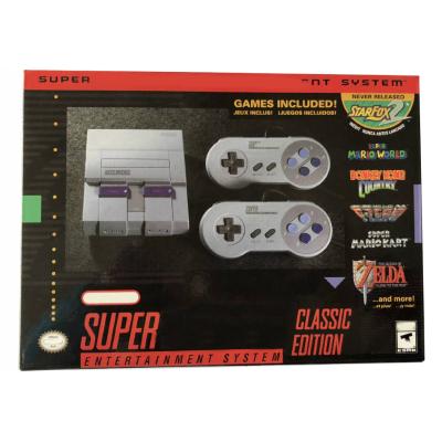 China TV Game Console 16 Bit Super Super Mario World Zelda Video Game Retro Game Console SNES 21 Game Console for sale