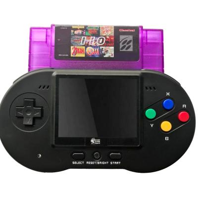 China Newcomer Support USA PAL JAP Version Standard Cartridge Mini SNES Retro Handheld Video Game Console for sale