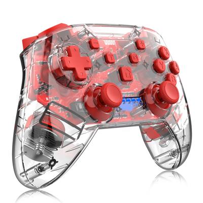 China Gamedpad Wireless In Pro Switch NS Multiple Vibration 6 Axies Gamepad Wireless Joystick Game Controller Carrying Common Colors for sale