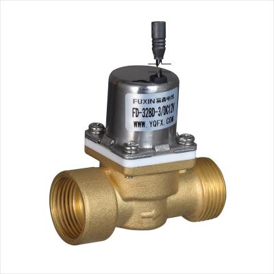 China General FUXIN FD-328D-3 Sensor Brass Urinal Public Toilet Locking Water Valve Solenoid Coil G3/4 Male Female Thread for sale