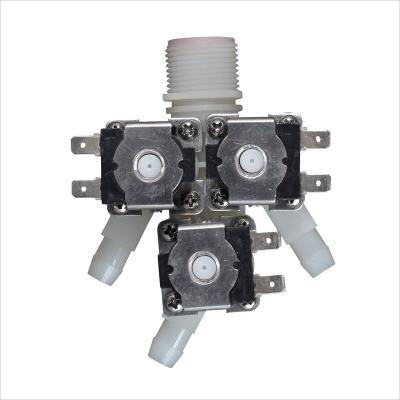 China General Food Grade Solenoid Valve DC 12V Two Way Inlet Electronic Three Way Solenoid Valve For Drinking Machine for sale