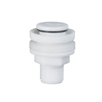 China General FUXIN Skirt Spray Nozzle POM Plastic For Smart Toilet Drain Valve G1/2 Male Thread for sale