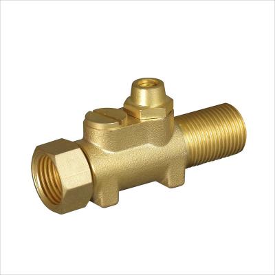 China Full General Fuxin Brass Flow Control Valve Hose Fitting 1/2 Inch Water Regulator With Inlet Filter for sale