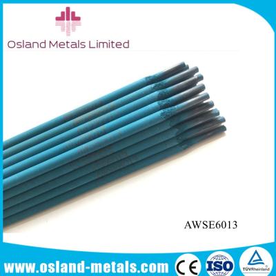 China Few Smoke 5.0*500mm Mild Carbon Steel Welding Rods AWS E6013 GB J421 Electrodes for sale