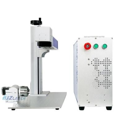 China Laser Jewelry Laser Engraver Marking Machine, Portable Fiber Laser Marking Machine Price With D50 Rotary Ring for sale