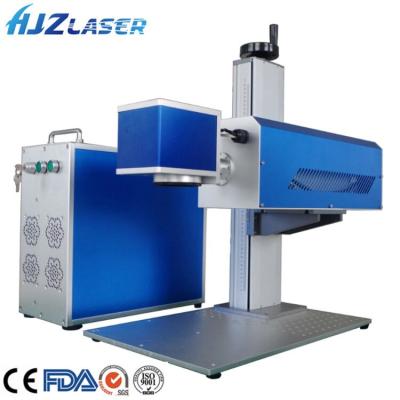 China CO2 laser metal tube laser marking machine laser marking paper wood plastic marker for sale for sale