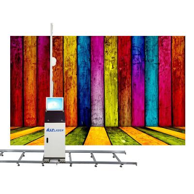 China Chinese Vertical Indoor Outdoor Advertising 3D Wall Inkjet Wall 3D Printer Wall Painting UV Printing Machine Price for sale