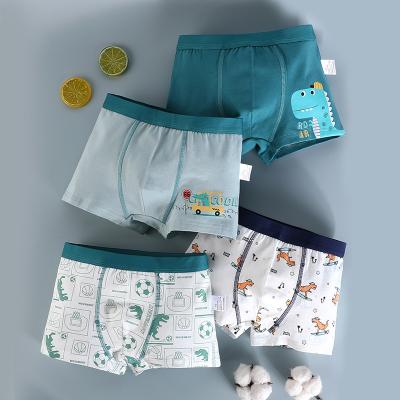 China New Style High Quality Breathable Soft Underwear Kids Breathable Underwear Children Shape Boy Boxers for sale