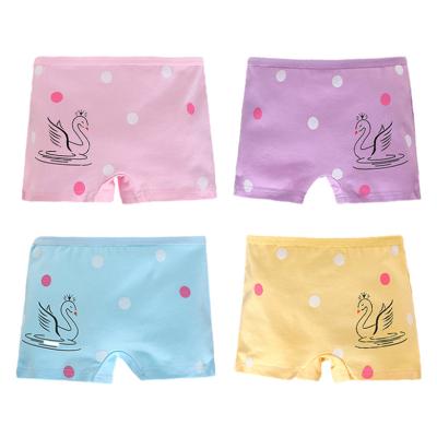 China Breathable Cotton Children Panties Cute Cartoon Children's Underwear Girls Boxer Briefs for sale