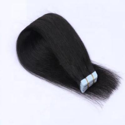 China Silky Straight Wave Chaofan 7 A 1# Brazilian Mink Hair Vendor Curly Straight Tape In Hair Extensions for sale