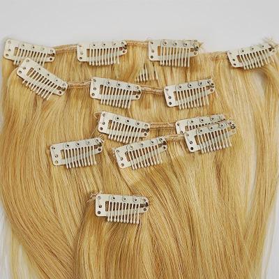 China ALL clip in hair extensions 100% clipin hair extension for sale