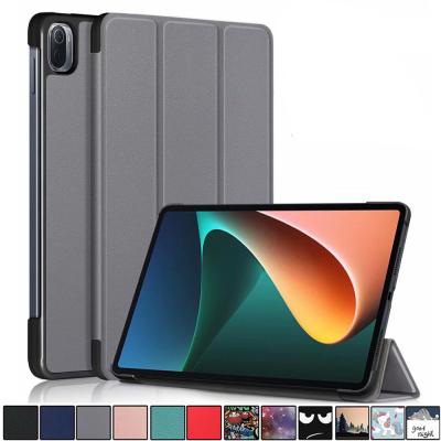 China Protection for Xiaomi MI Pro 5 Case Smart PU Tablet Leather Cover Xiaomi MI Pro 11 Tri-Flold 5 Inch Case for sale