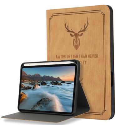 China New Protective Smart Case For iPad mini6 2021 8.3 inch iPad Mini Standing 6 Deer Smart Case With Pen Slot for sale