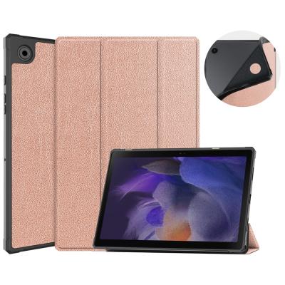 China Triple Position Pad PU Leather And TPU Back Bottom Shell Case Cover For Samsung Galaxy Tab A8 2022 SM-X200 SM-X205 10.5 inch for sale