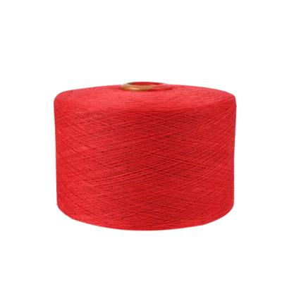 China Cotton Polyester 33 NM Rubber Waterproof Latex 19/1 54 Yarn/Ne 40/1 Yarn Rubber Ne For Sock Glove Towel Sweater Jeans Rope Fufu for sale