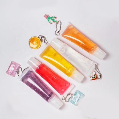 China Cruelty Free 10ML Fruit Smell Vegan Moisture Oil Lip Gloss Waterproof For Kids for sale