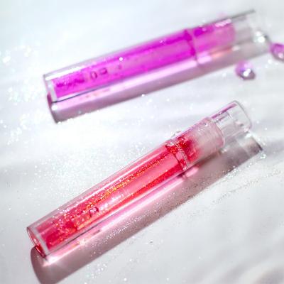 China Waterproof Create Your Own Brand Organic Cosmetics 5ml Makeup Lip Gloss for sale