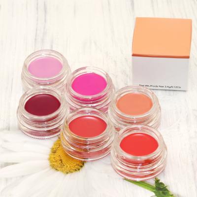 China High Quality Waterproof No Logo Vegan Cheek Makeup Contour Blush Cream for sale