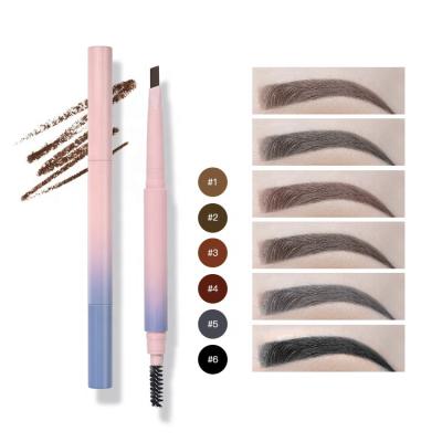 China Makeup Waterproof Vegan Cosmetics Waterproof Brow Pencil Thin Eyebrow Pencil for sale