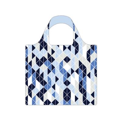 China Custom Eco-friendly Fashion Large RPET Shopping Bag Outdoor Tote Bag With Eco Friendly Foldable Clutch Bags for sale