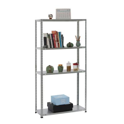 China Corrosion Protection Bolted 4 Shelving Storage Rack Steel 5 Tiers Metal Rack Steel Galvanized Sheet for sale