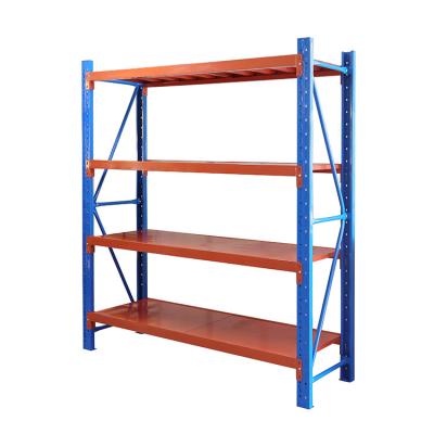 China Corrosion Protection Factory Outlet 200kg 300kg Capacity Heavy Duty Metal Bolted Shelving And Storage Rack for sale