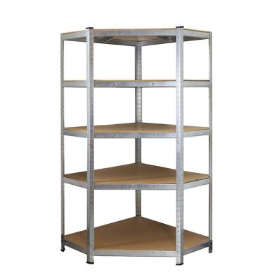 China Corrosion Protection Galvanized Metal Storage Units Corner Stacking Racks Burying Storage For Warehouse for sale