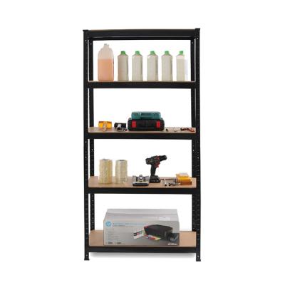 China Wholesale Corrosion Protection Retail Shop Garage Home Storage Racks Industrial Boltless Estantes De Metal Metalicos Almacenamiento Rivet Rack for sale