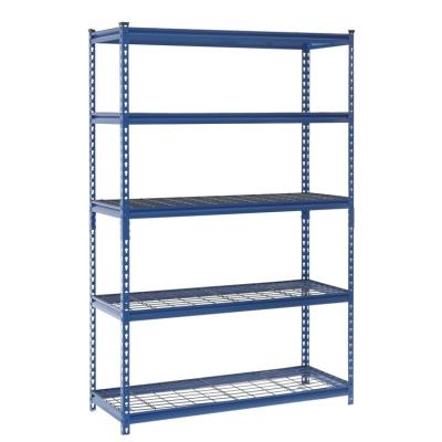 China Feature Corrosion Protection Storage Rack Garage Heavy Duty Adjustable Shelf Unit Layer Steel Shelf Packing Protection for sale