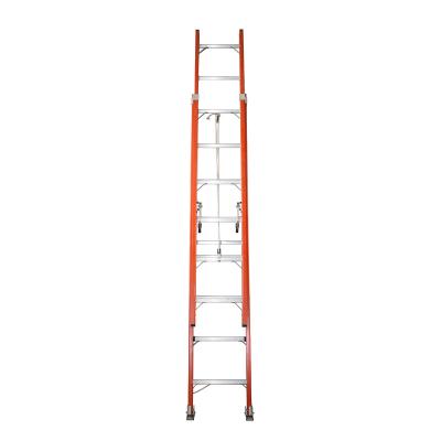 China Factory Step Ladder EN131 A Foldable Type Fiberglass Telescope Aluminum Extension Ladders Insulation Stairs Ladders for sale