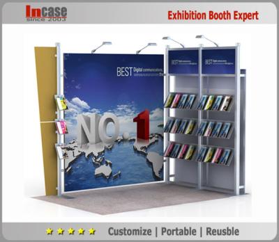 China Advertising Exhibition Booth Display Strong Dye Sublimation Printing for sale