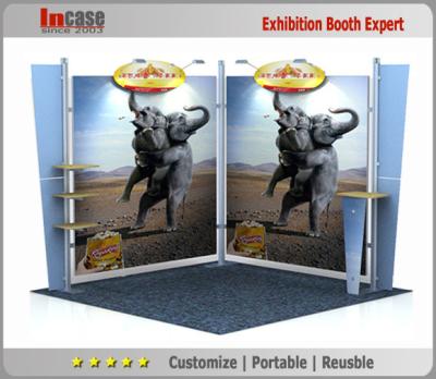 China Recycled Modular Exhibition Booth Movable Heavy Duty Metal Stand for sale