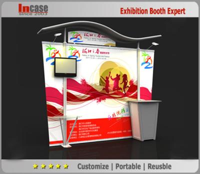 China Indoor Advertisement Modular Display Stands Strong Bumping - Proof for sale