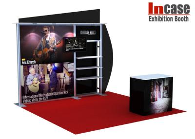 China exposição personalizada 10x10 da cabine da exposição, cabine reusável da feira profissional à venda