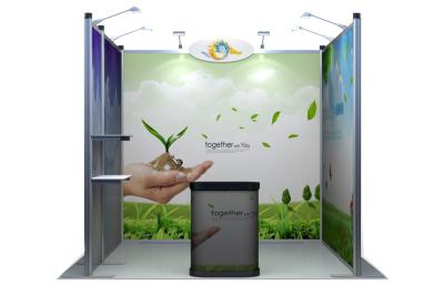 China Custom Modular Portable Trade Show Booth , Portable Tradeshow Booths for sale