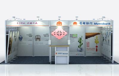 China exposições da cabine da mostra do ofício 10x13, exibições modulares feitas sob encomenda da feira profissional à venda