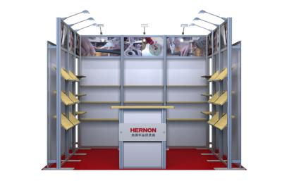 China Custom Portable Fabric 10x10 Booth Display For Trade Show , Easy To Assemble for sale