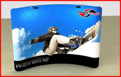 China Waveline With Aluminum Frame 8ft / 10ft for Promotional Events for sale